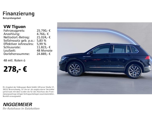 Volkswagen Tiguan 2.0 TDI Life