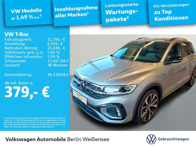 Volkswagen T-Roc 2.0 TSI 4Motion DSG R-Line