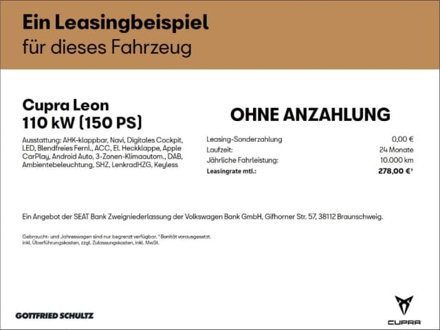 Cupra Leon DSG Sportstourer