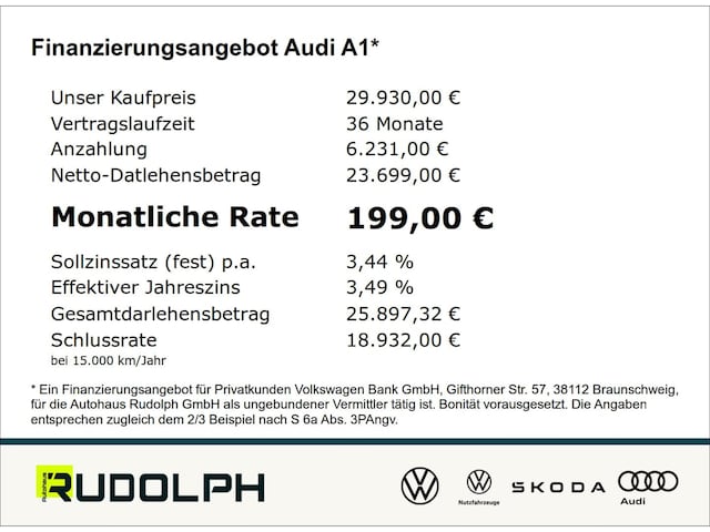 Audi A1 30 TFSI Allstreet S-Tronic