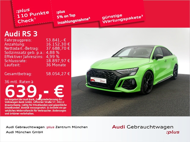 Audi RS3 Quattro S-Tronic Sedan