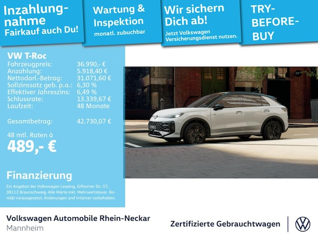Volkswagen T-Roc 1.5 eTSI R-Line