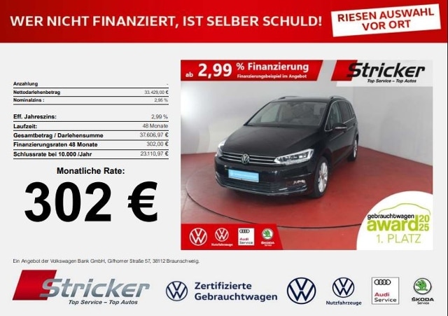 Volkswagen Touran 2.0 TDI DSG