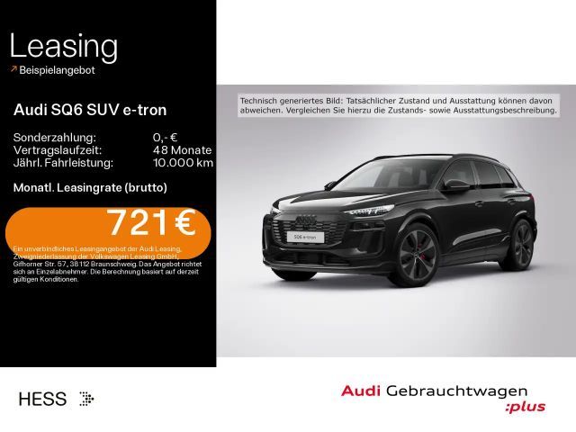 Audi SQ6 e-tron SQ6 e-tron*NAVI*MATRIX*HUD*PANO*B&O*21ZOLL*SHZ