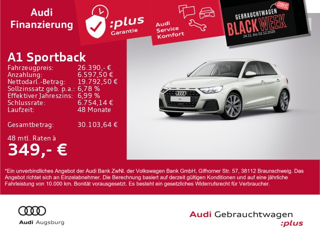 Audi A1 25 TFSI S-Tronic Sportback