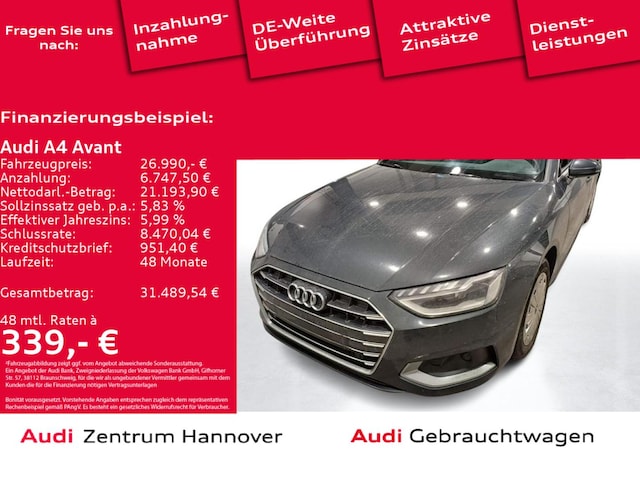 Audi A4 35 TFSI Avant S-Tronic