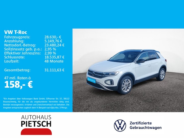 Volkswagen T-Roc 1.5 TSI DSG Style