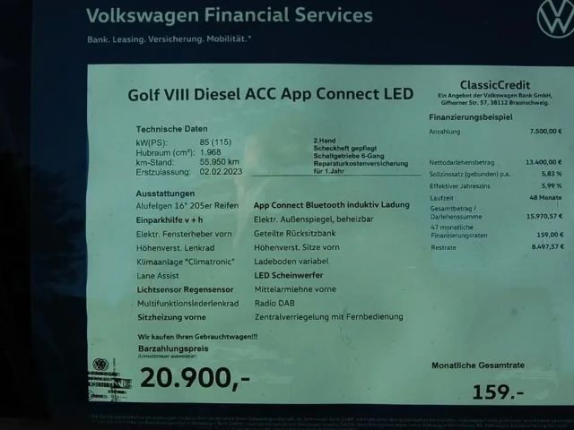 Volkswagen Golf Golf VIII Life