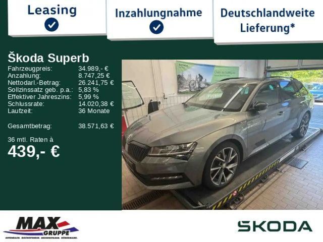 Skoda Superb 2.0 TDI 4x4 Combi Sportline