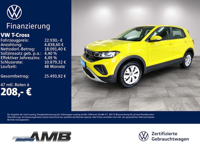 Volkswagen T-Cross 1.0 TSI