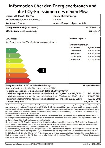 Volkswagen Caddy DSG