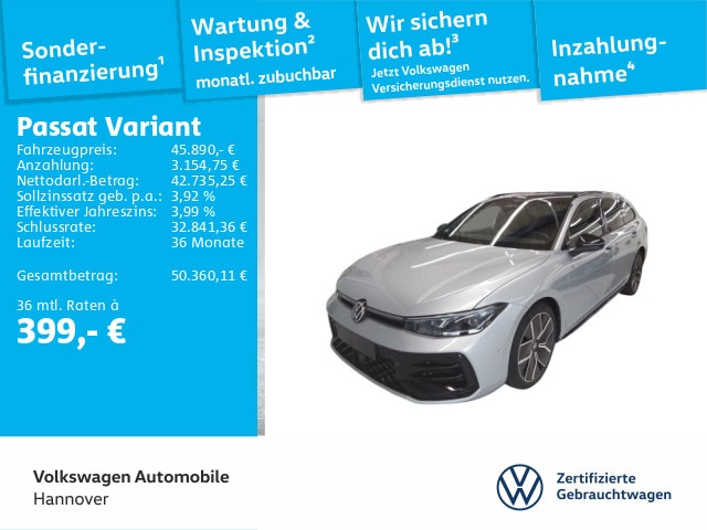 Volkswagen Passat 2.0 TDI DSG R-Line Variant