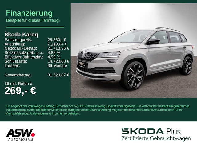 Skoda Karoq 4x4 Sportline