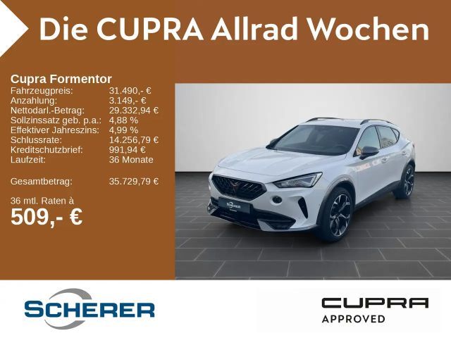 Cupra Formentor 2.0 TSI 4Drive DSG VZ