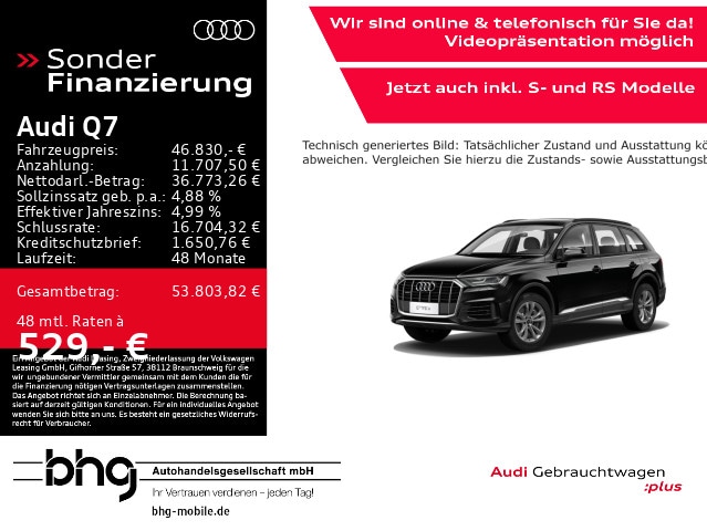 Audi Q7 55 TFSI Hybride Quattro