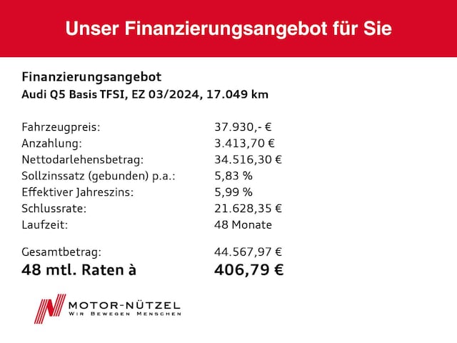 Audi Q5 40 TFSI Quattro S-Tronic