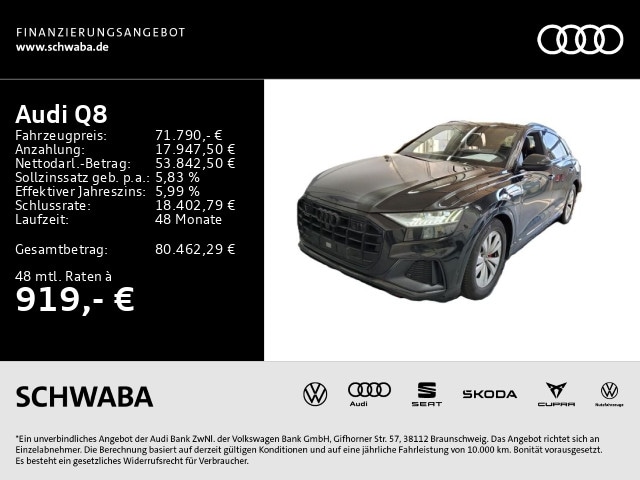 Audi Q8 50 TDI Competition Quattro