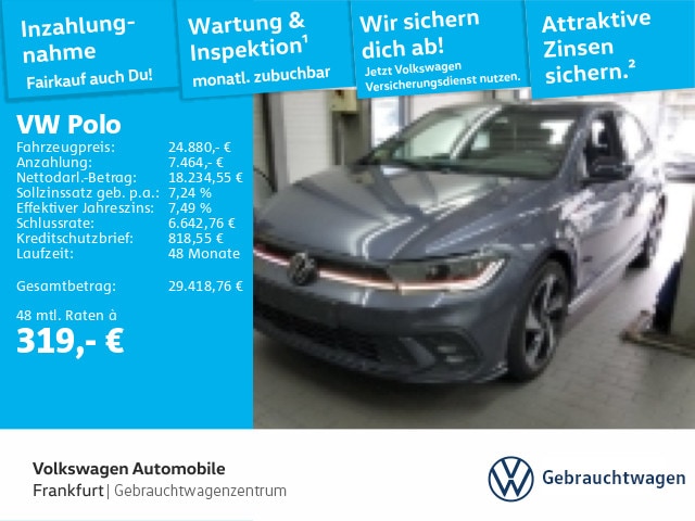 Volkswagen Polo 2.0 TSI DSG GTI IQ.Drive