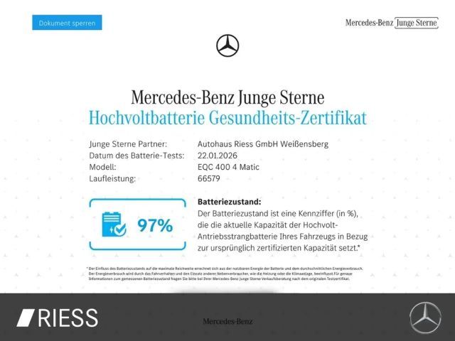 Mercedes-Benz EQC 400 4MATIC