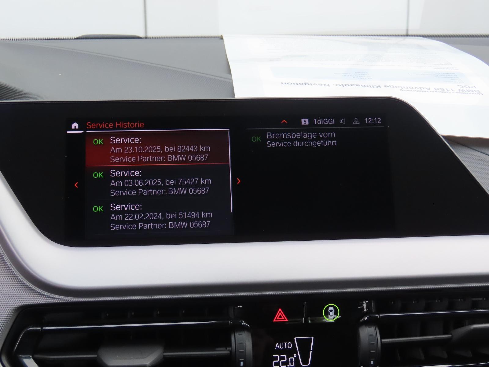 BMW 116 116d Advantage pakket Sedan