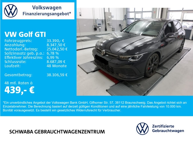 Volkswagen Golf 2.0 TSI GTI Golf VIII
