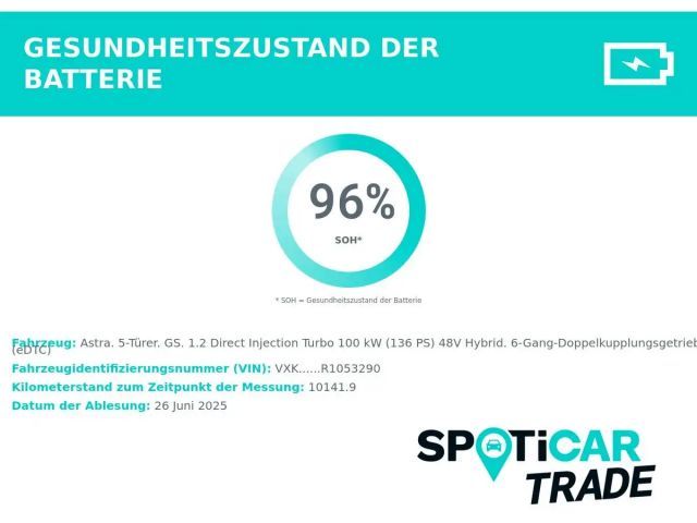Opel Astra GS-Line Grand Sport Hybrid