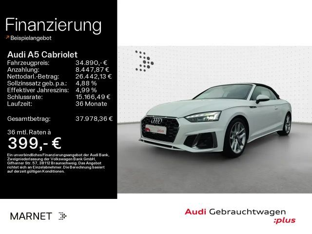 Audi A5 35 TFSI Cabriolet S-Line