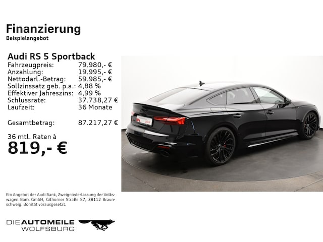 Audi RS5 Quattro Sportback