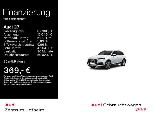 Audi Q7 55 TFSI Quattro