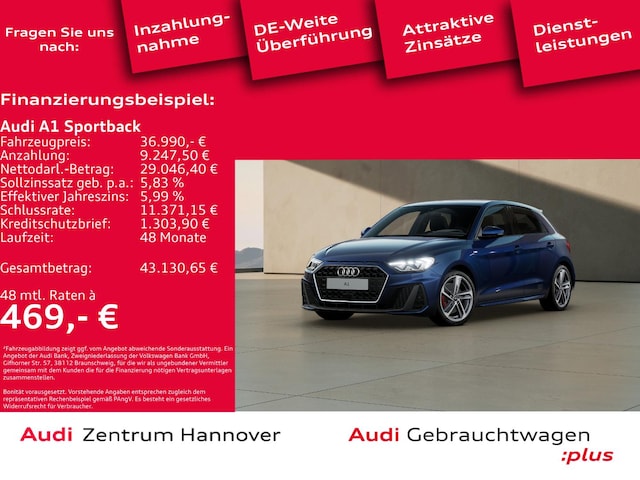 Audi A1 40 TFSI S-Line S-Tronic Sportback
