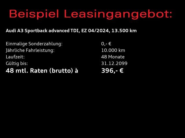 Audi A3 30 TDI Sedan