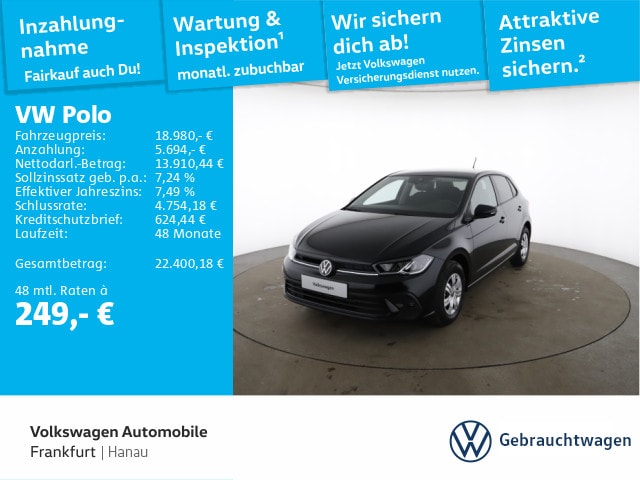 Volkswagen Polo Polo 1.0 Basis FrontAssist LED DAB+