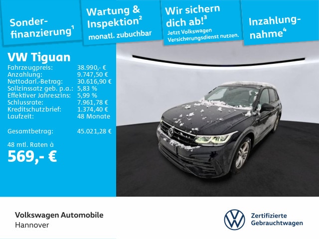 Volkswagen Tiguan 2.0 TDI 4Motion DSG R-Line