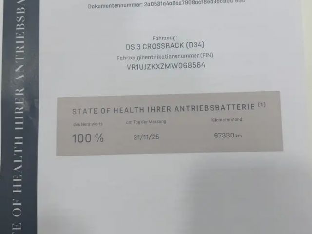 DS DS 3 Crossback Crossback E-Tense