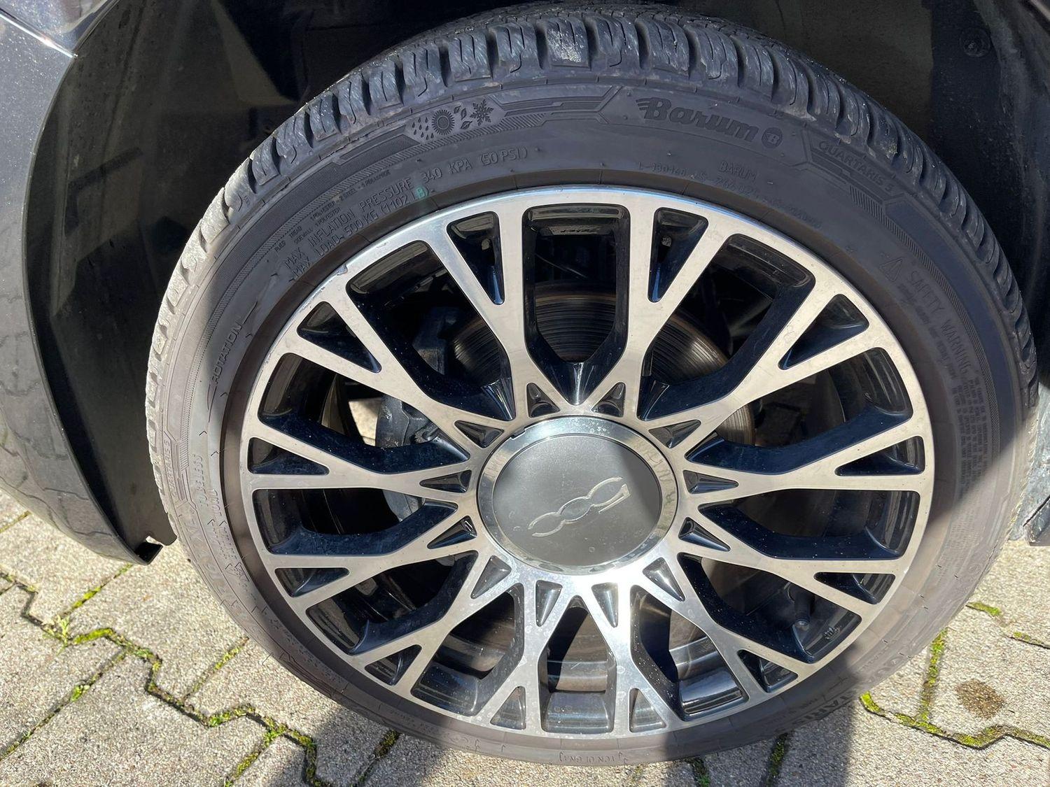 Fiat 500C C Apple Android PDC Multi Freispr Carbio 