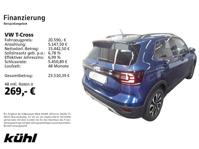 Volkswagen T-Cross 1.0 TSI