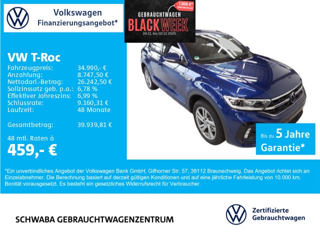 Volkswagen T-Roc 2.0 TSI R-Line