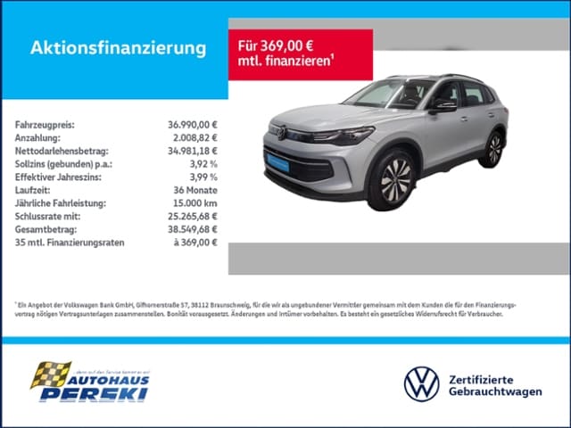 Volkswagen Tiguan 1.5 eTSI DSG