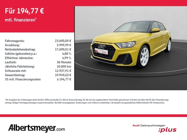 Audi A1 35 TFSI S-Tronic Sportback