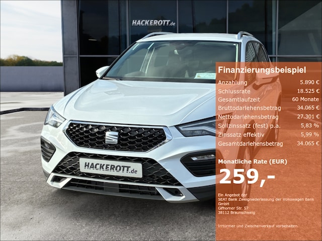 Seat Ateca 1.5 TSI DSG