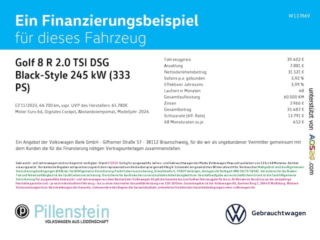 Volkswagen Golf 2.0 TSI DSG Style