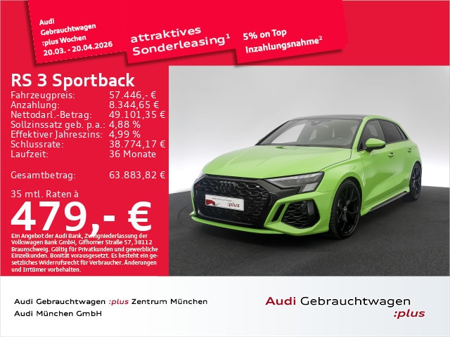 Audi RS3 Quattro S-Tronic Sportback