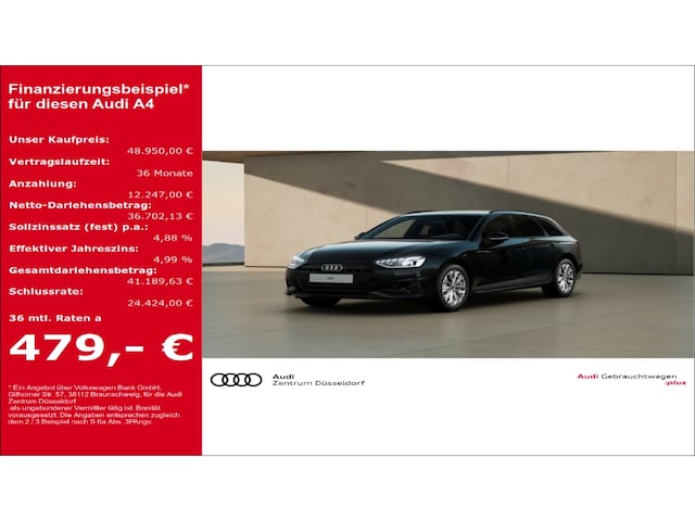 Audi A4 35 TDI Avant S-Tronic