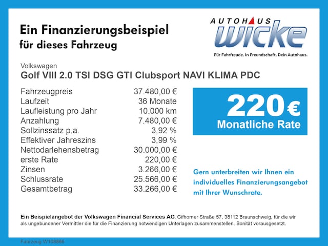 Volkswagen Golf 2.0 TSI DSG GTI
