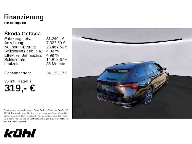 Skoda Octavia 2.0 TDI Combi RS