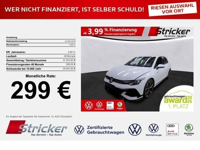 Volkswagen Golf 2.0 TSI DSG