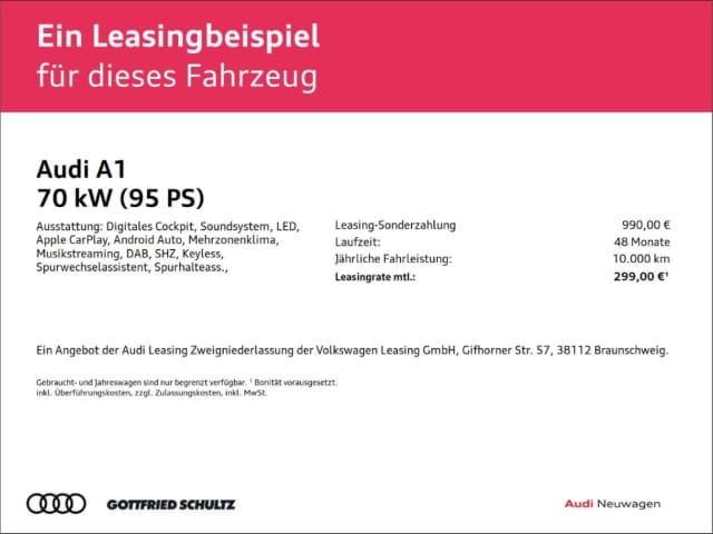 Audi A1 25 TFSI Sportback