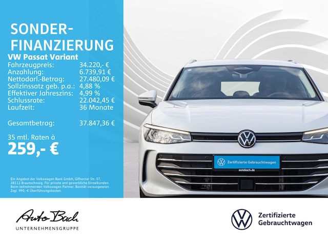 Volkswagen Passat 1.5 eTSI Business DSG Variant