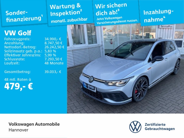 Volkswagen Golf 2.0 TSI DSG GTI Golf VIII