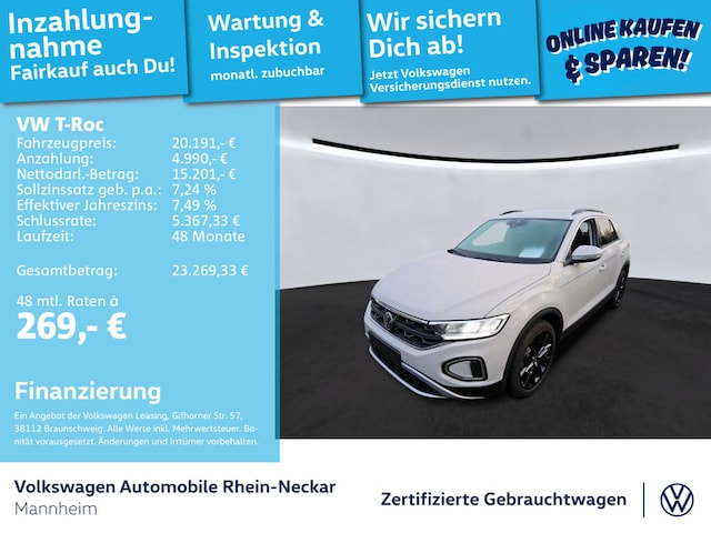 Volkswagen T-Roc 1.0 TSI Life